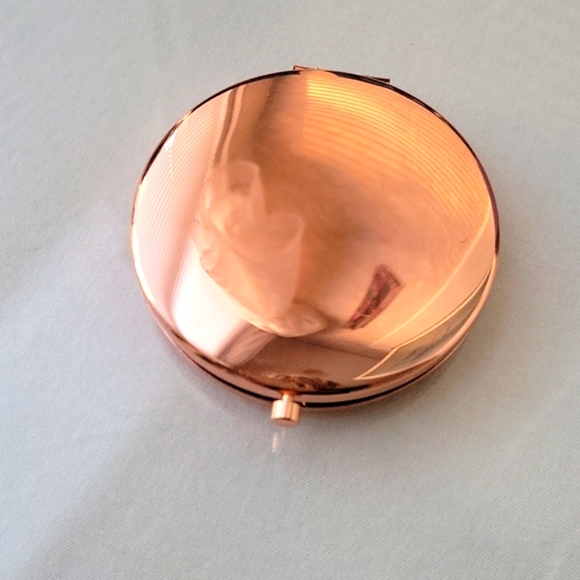Copper Double Sided Mirror - "K" - Picture 2 of 3